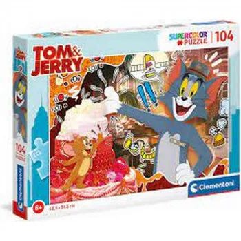 CLEMENTONI PUZZLE 104 TOM AND JERRY  2 