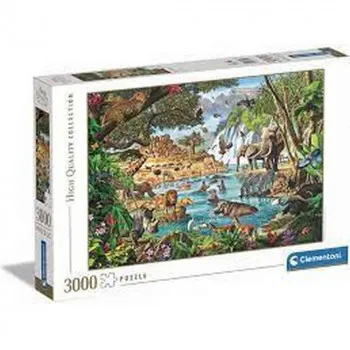 CLEMENTONI PUZZLE 3000 HQC AFRICAN WATERHOLE 
