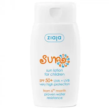ZIAJA SUN LOSION ZA SUNČANJE ZA DECU I BEBE SPF50+ 125ML 