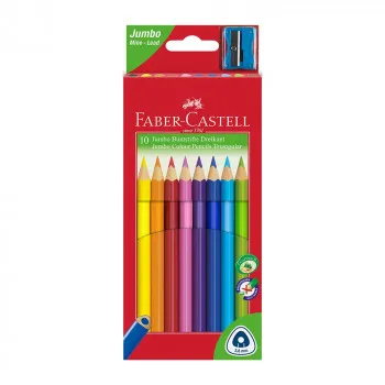 FABER CASTELL DRVENE BOJICE FABER CASTELL TRIANGULAR JUMBO 1/10 116510 