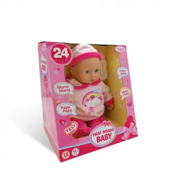 LUTKA SA PRVIM REČIMA 38CM 
