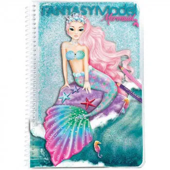 TOP MODEL MERMAID SPIRALNA SVESKA ASST 
