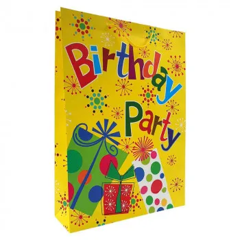 UKRASNA KESA JUMBO PARTY YELLOW 33X45X10 CM DEXY 