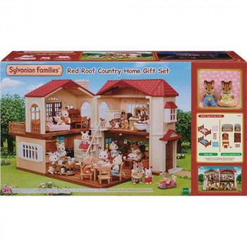 SYLVANIAN RED ROOF COUNTRY HOME SET 