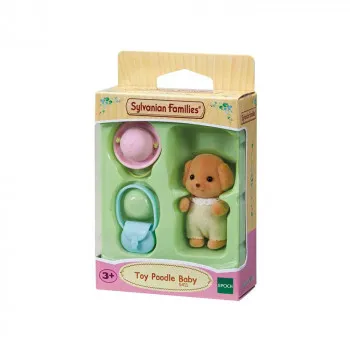 SYLVANIAN TOY POODLE BABY (NEW) 