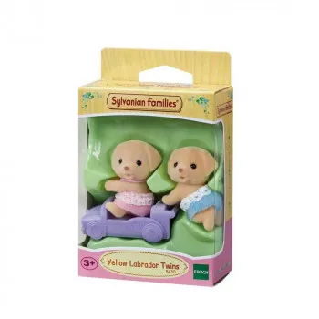 SYLVANIAN YELLOW LABRADOR TWINS (NEW) 