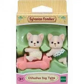 SYLVANIAN CHIHUAHUA DOG TWINS (NEW) 