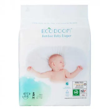 ECO BOOM BIORAZGRADIVE PELENE ZA BEBE VELICINA M (OD 6-10KG) A74 