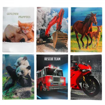 SVESKA A4 DIKTO MIX MOTIVI 