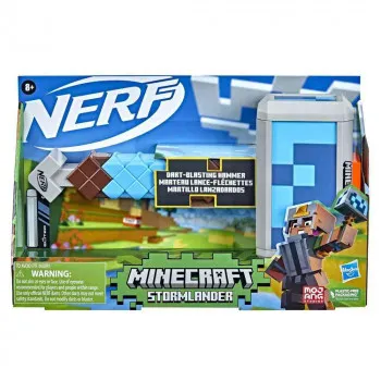 NERF MINECRAFT STORMLANDER BLASTER 