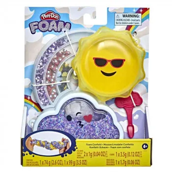 PLAY DOH FOAM CONFETTI ASST 