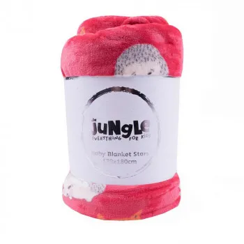 JUNGLE CEBE ZVEZDICA  130 X 180 CRVENA 