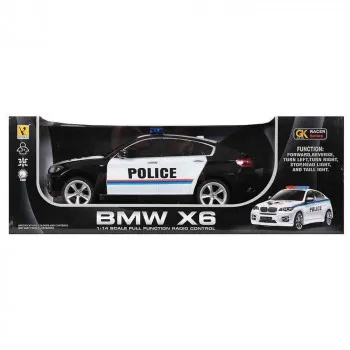 RC AUTOMOBILI BMW X6 1/14 POLICE 