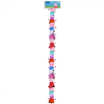 PMI: PEPPA PIG PLISANI PRIVEZAK (STRIPE) - 15 CM 