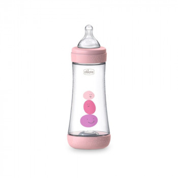 CHICCO PERFECT5 FLASICA ROZE 4M+ 300ML 