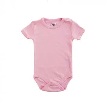 KIDZZ BODI KRATAK RUKAV ROZE 
