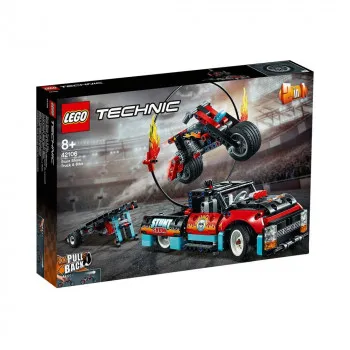 LEGO TECHNIC STUNT SHOW TRUCK   BIKE 