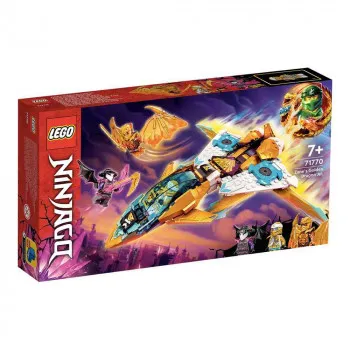 LEGO NINJAGO ZANES GOLDEN DRAGON JET 