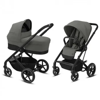 CYBEX 2U1 (KOLICA I NOSILJKA) BALIOS S CRNI RAM SOHO GREY 