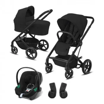 CYBEX KOLICA TRIO SISTEM BALIOS LUX DEEP BLACK 