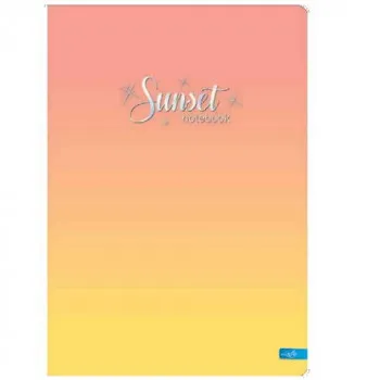 LASTVA  SVESKA A5 SUNSET MP/EX/SK 