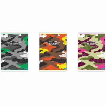 LASTVA  SVESKA A4 MILITARY MP/EX/D 
