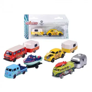 MAJORETTE VW PREMIUM VOZILO SA PRIKOLICOM ASST 