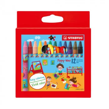 STABILO YIPPY VOSTANE BOJE CARDBOARD  1/12 