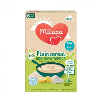 MILUPA BIO BEZMLECNA KASA PIRINAC KUKURUZ 6+ 200G 