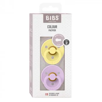 BIBS VARALICA KAUCUK SUNSHINE & VIOLET SKY 6-18M 