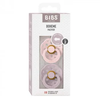 BIBS VARALICA KAUCUK BOHEME BLOSSOM & DUSKY LILAC 6-18M 