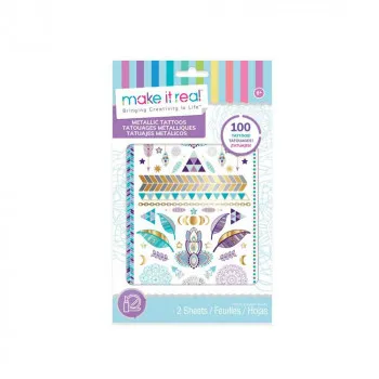 METALLIC TATTOOS ASST 