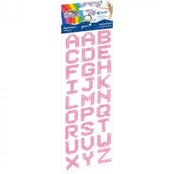 FORELLO DIJAMANT STIKERI SLOVA PINK  GR-DS090-02 