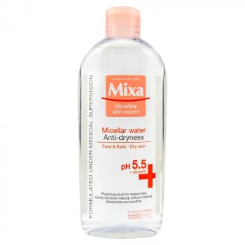 MIXA MICELARNA VODA ZA OSETLJIVU I SUVU KOŽU 400 ML 