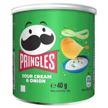 PRINGLES SOUR CREAM ONION 40 G 
