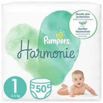 PAMPERS PELENE HARMONIE NEW BORN VP S1, 2-5KG, 50KOM 