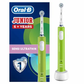 ORAL B ELEKTRICNA CETKICA JUNIOR SENSI ULTRATHIN GREEN 6+GOD 