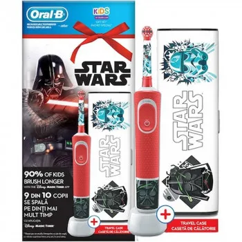 ORAL B VITALITY STAR WARS WITH TRAVEL CASE GIFT 