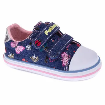 PABLOSKY PATIKE CANVAS NAVY GLITTER 