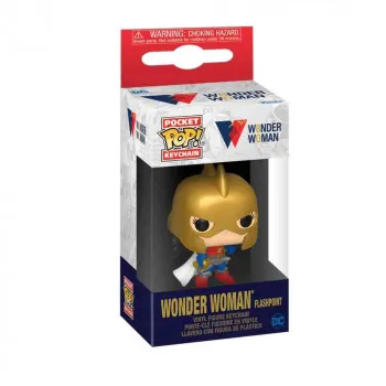 FUNKO POP DC KEYCHAIN - WW 80TH FLASHPOINT 