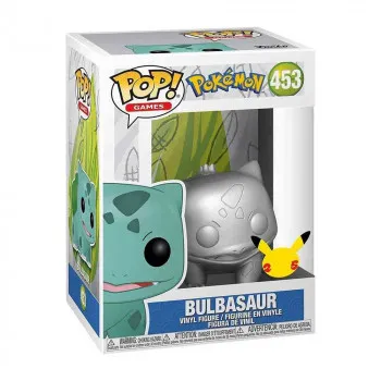 FUNKO POKEMON VINY - BULBASAUR SILVER METALIC 