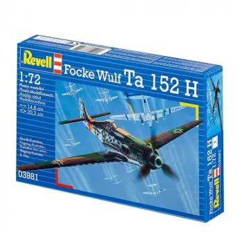 REVELL MAKETA FOCKE WULF TA 152 H 