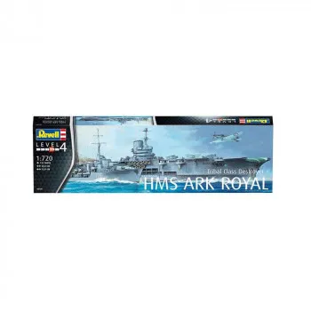 REVELL MAKETA HMS ARK ROYAL   TRIBAL CLASS DES 