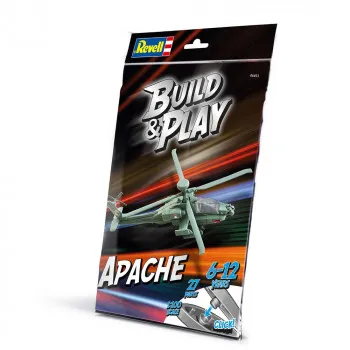 REVELL MAKETA BUILD     PLAY AE-64  APACHE 