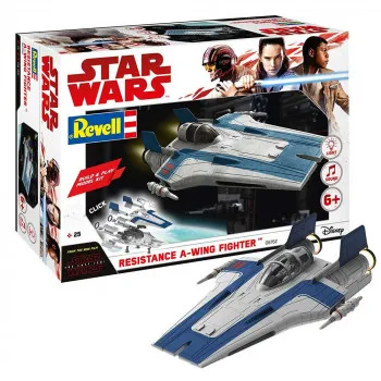 REVELL RESISTANCE A-WING FIGHTER, BLUE 
