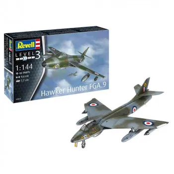 REVELL MAKETA MODEL SET HAWKER HUNTER FGA.9 