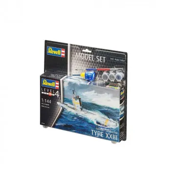 REVELL MAKETA MODEL SET GERMAN SUBMARINE XXII 