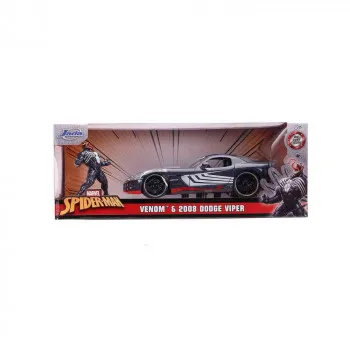 JADA MARVEL VENOM 2008 DODGE VIPER 1:24 AUTO 