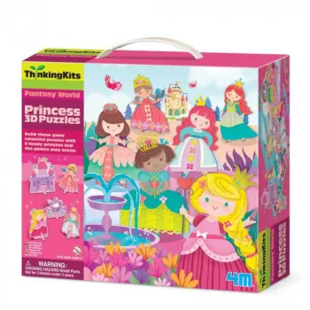 3D PUZZLE PRINCEZE 