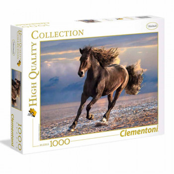 CLEMENTONI PUZZLE 1000 FREE HORSE 